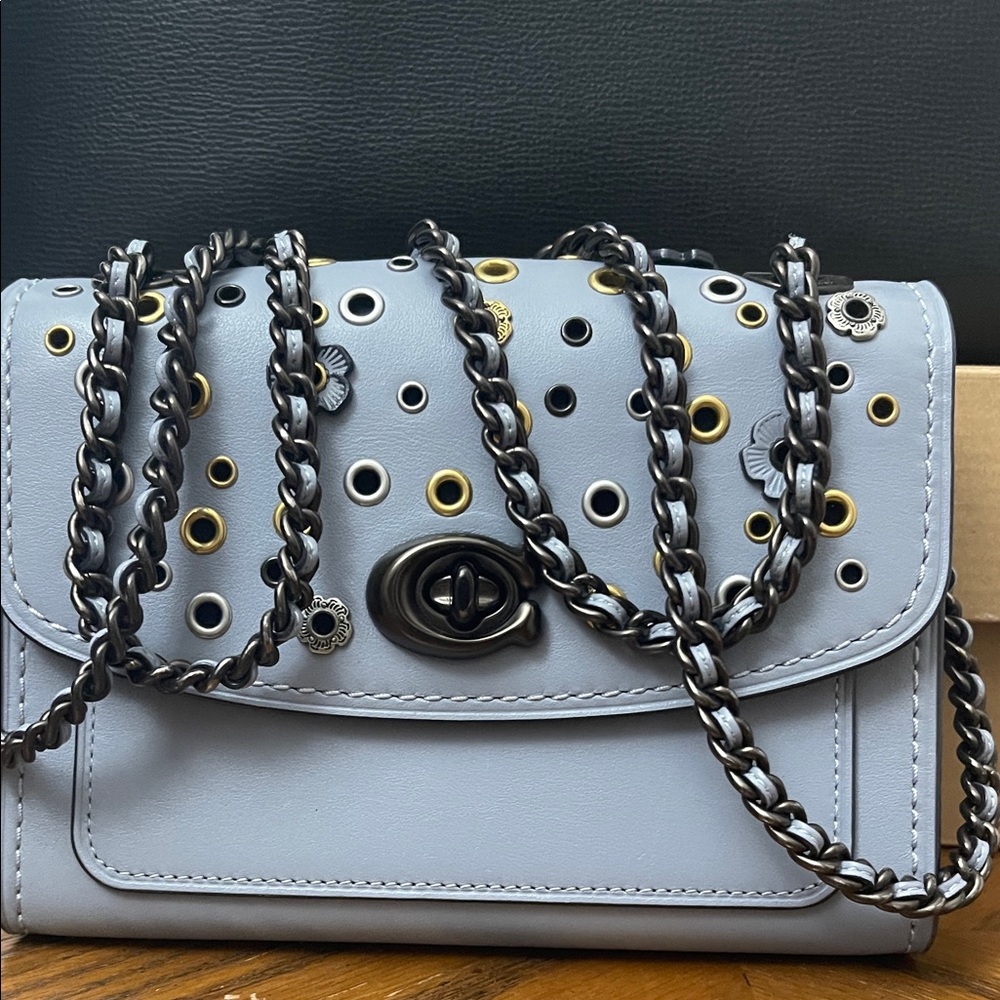 Coach  Crossbody Bag with Chain Detail